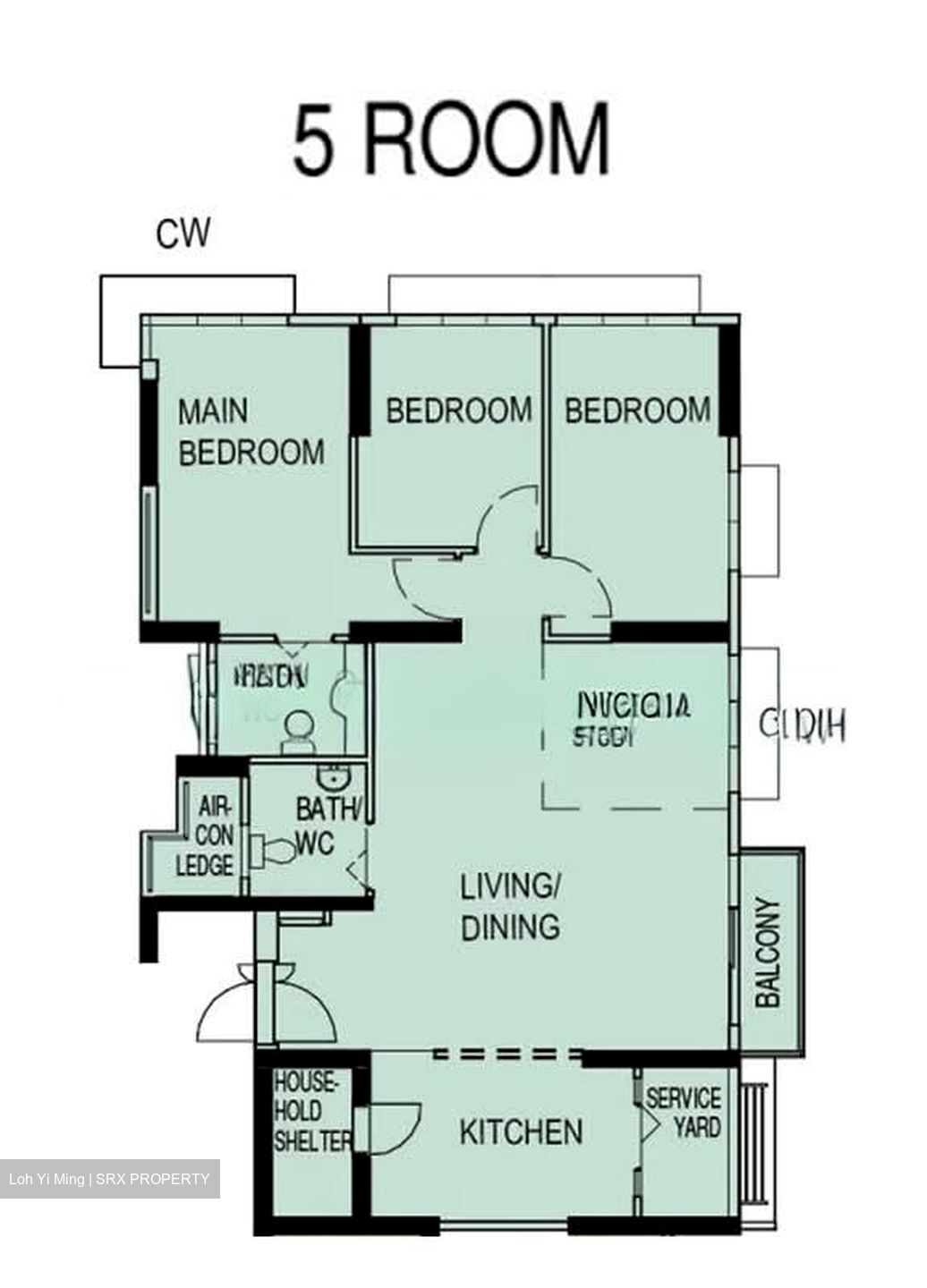 Blk 422A Northshore Straitsview (Punggol), HDB 5 Rooms #569745551